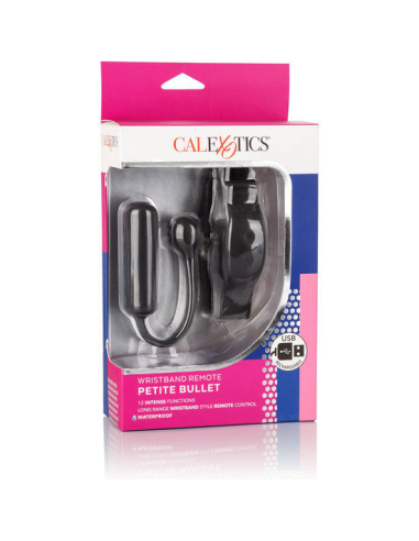 CALEXOTICS - BALA VIBRADORA PEQUEÑA CON PULSERA DE CONTROL