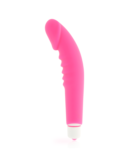 DOLCE VITA - REALISTIC PLEASURE VIBRADOR SILICONA ROSA