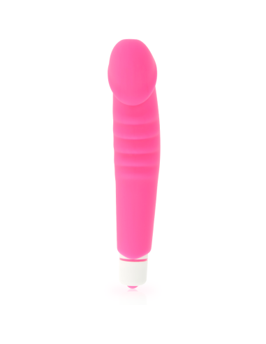 DOLCE VITA - REALISTIC PLEASURE VIBRADOR SILICONA ROSA