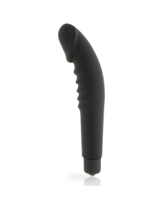DOLCE VITA - REALISTIC PLEASURE VIBRADOR SILICONA NEGRO