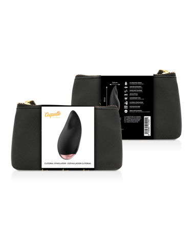 COQUETTE CHIC DESIRE - ESTIMULADOR CLÍTORIS NEGRO - GOLD GOTA