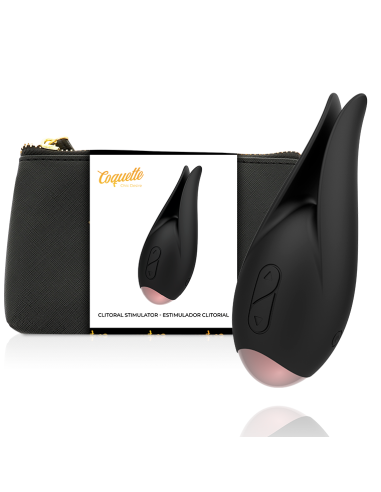 COQUETTE CHIC DESIRE - ESTIMULADOR CLÍTORIS NEGRO - GOLD FLOR