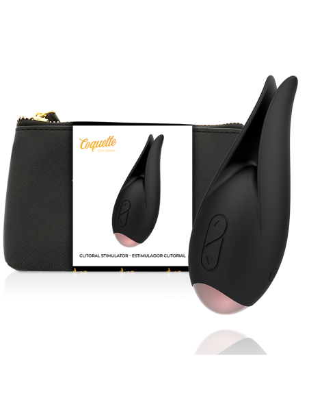 COQUETTE CHIC DESIRE - ESTIMULADOR CLÍTORIS NEGRO - GOLD FLOR