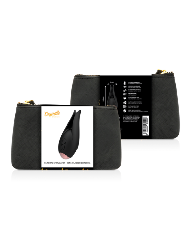 COQUETTE CHIC DESIRE - ESTIMULADOR CLÍTORIS NEGRO - GOLD FLOR