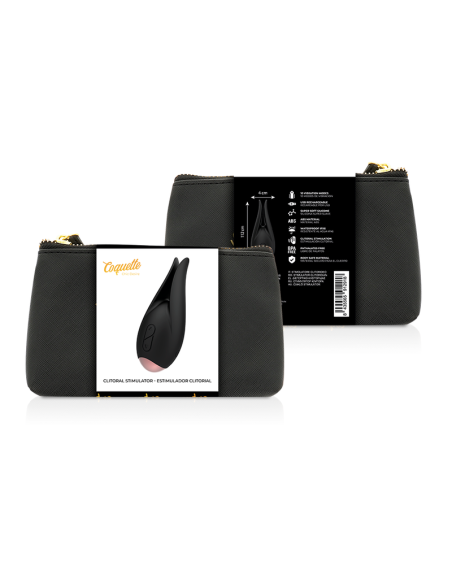 COQUETTE CHIC DESIRE - ESTIMULADOR CLÍTORIS NEGRO - GOLD FLOR