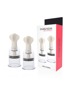 DARKNESS - SUCCIONADOR PEZONES TRANSPARENTE 5CM DIÁMETRO
