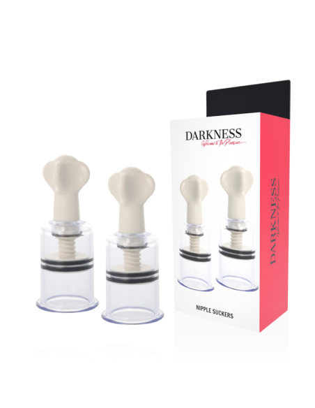 DARKNESS - SUCCIONADOR PEZONES TRANSPARENTE 5CM DIÁMETRO