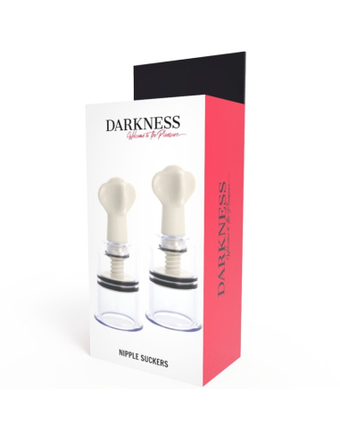 DARKNESS - SUCCIONADOR PEZONES TRANSPARENTE 5CM DIÁMETRO
