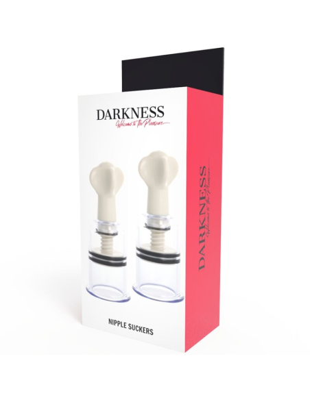 DARKNESS - SUCCIONADOR PEZONES TRANSPARENTE 5CM DIÁMETRO