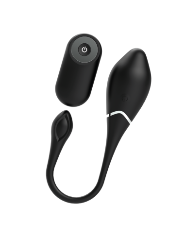 BLACKandSILVER - JENELL HUEVO VIBRADOR RECARGABLE