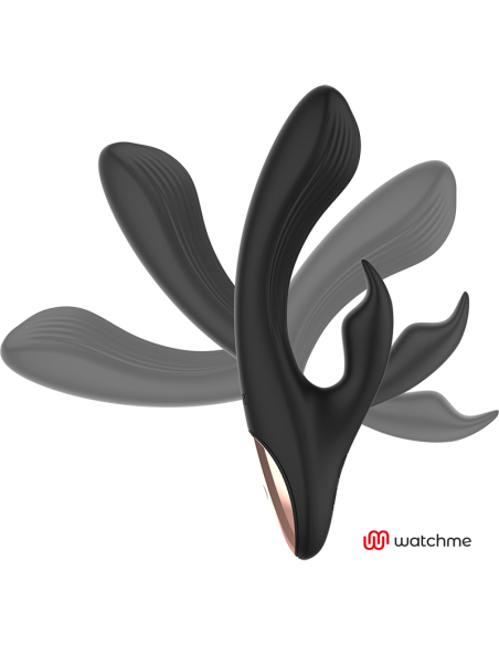 ANNES DESIRE - RABBIT CONTROL REMOTO TECNOLOGÍA WATCHME NEGRO-GOLD