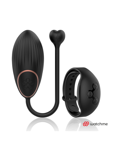 ANNES DESIRE - HUEVO CONTROL REMOTO TECNOLOGÍA WATCHME NEGRO