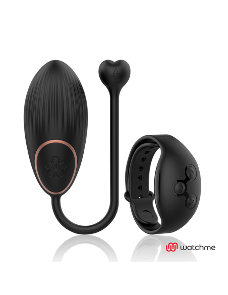 ANNES DESIRE - HUEVO CONTROL REMOTO TECNOLOGÍA WATCHME NEGRO