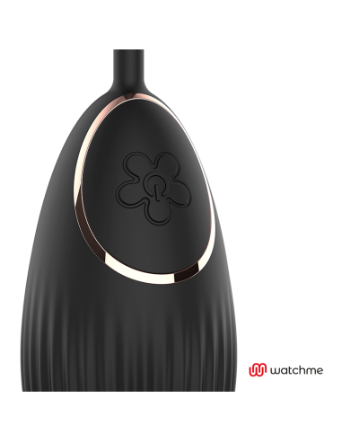 ANNES DESIRE - HUEVO CONTROL REMOTO TECNOLOGÍA WATCHME NEGRO-GOLD
