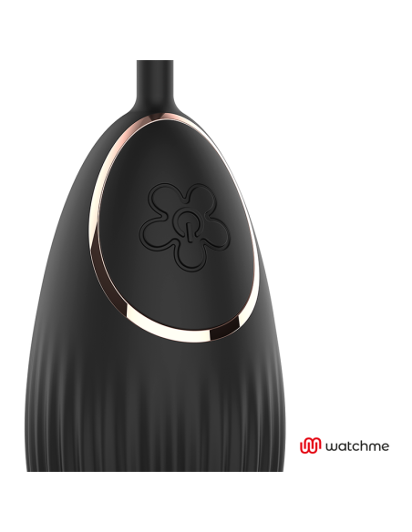 ANNES DESIRE - HUEVO CONTROL REMOTO TECNOLOGÍA WATCHME NEGRO-GOLD