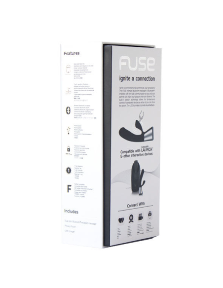 KIIROO - OHMIBOD FUSE APP REMOTE CONTROL NEGRO