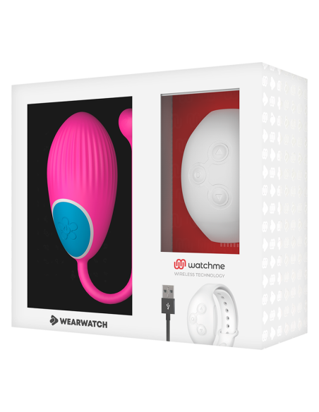 WEARWATCH - HUEVO CONTROL REMOTO TECHNOLOGY WATCHME FUCSIA - NIVEO