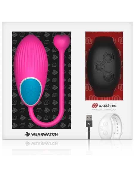WEARWATCH - HUEVO CONTROL REMOTO TECHNOLOGY WATCHME FUCSIA - AZABACHE