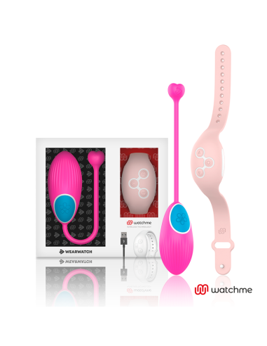 WEARWATCH - HUEVO CONTROL REMOTO TECHNOLOGY WATCHME FUCSIA - ROSA