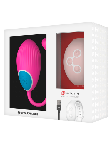 WEARWATCH - HUEVO CONTROL REMOTO TECHNOLOGY WATCHME FUCSIA - ROSA