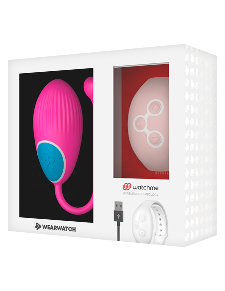 WEARWATCH - HUEVO CONTROL REMOTO TECHNOLOGY WATCHME FUCSIA - ROSA