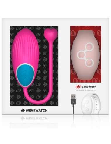 WEARWATCH - HUEVO CONTROL REMOTO TECHNOLOGY WATCHME FUCSIA - ROSA
