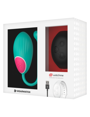 WEARWATCH - HUEVO CONTROL REMOTO TECHNOLOGY WATCHME AGUA MARINA - AZABACHE
