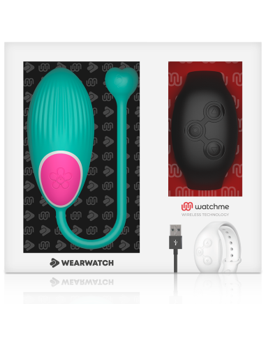 WEARWATCH - HUEVO CONTROL REMOTO TECHNOLOGY WATCHME AGUA MARINA - AZABACHE