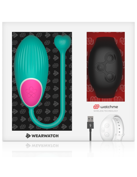 WEARWATCH - HUEVO CONTROL REMOTO TECHNOLOGY WATCHME AGUA MARINA - AZABACHE