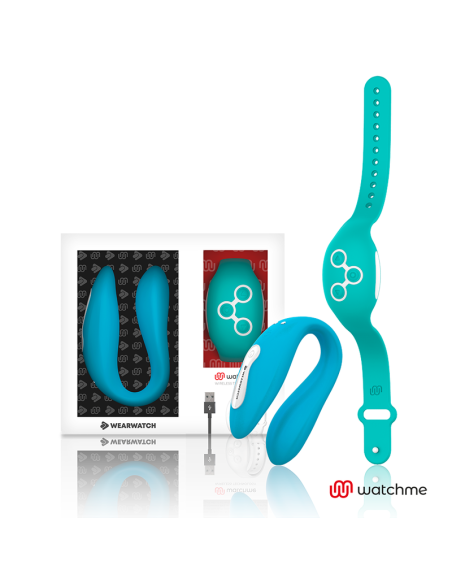 WEARWATCH - VIBRADOR DUAL TECHNOLOGY WATCHME AÑIL -AGUA MARINA