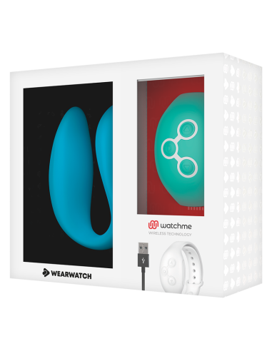 WEARWATCH - VIBRADOR DUAL TECHNOLOGY WATCHME AÑIL -AGUA MARINA