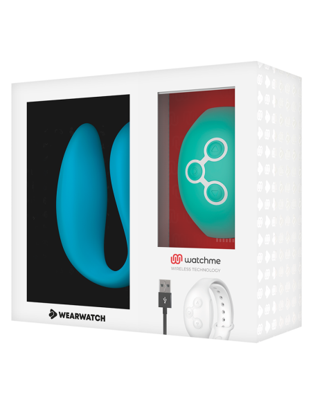 WEARWATCH - VIBRADOR DUAL TECHNOLOGY WATCHME AÑIL -AGUA MARINA