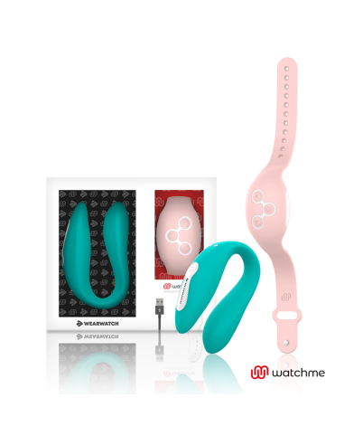 WEARWATCH - VIBRADOR DUAL TECHNOLOGY WATCHME AGUA MARINA - ROSA