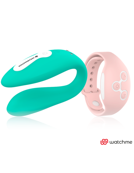 WEARWATCH - VIBRADOR DUAL TECHNOLOGY WATCHME AGUA MARINA - ROSA
