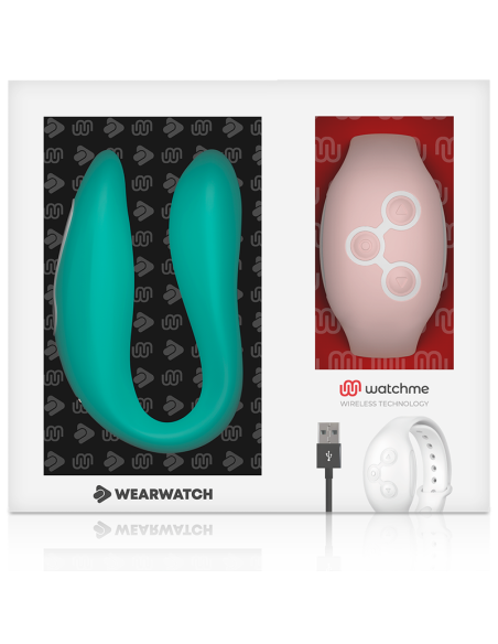 WEARWATCH - VIBRADOR DUAL TECHNOLOGY WATCHME AGUA MARINA - ROSA