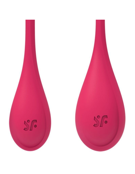 SATISFYER - YONI POWER 1 Kit De Entrenamiento Rojo | SexPlace.MX