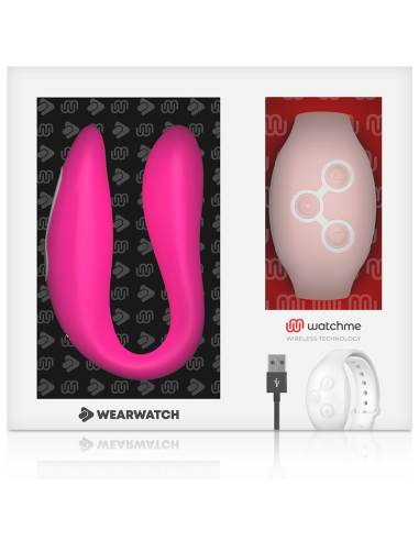 WEARWATCH - VIBRADOR DUAL TECHNOLOGY WATCHME FUCSIA - ROSA