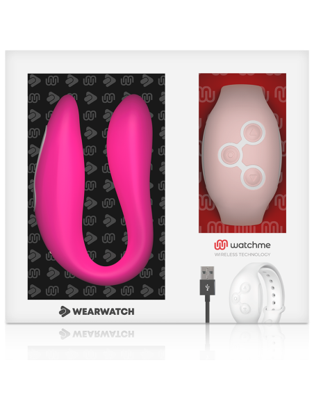 WEARWATCH - VIBRADOR DUAL TECHNOLOGY WATCHME FUCSIA - ROSA