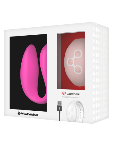 WEARWATCH - VIBRADOR DUAL TECHNOLOGY WATCHME FUCSIA - ROSA