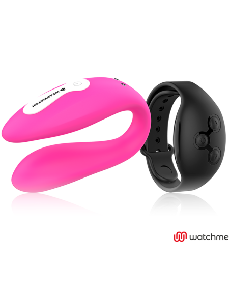 WEARWATCH - VIBRADOR DUAL TECHNOLOGY WATCHME FUCSIA -AZABACHE
