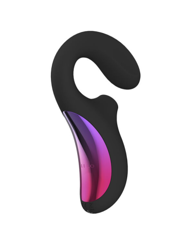 LELO - ENIGMA DOBLE ESTIMULACIÓN SUCCION MASAJEADOR NEGRO