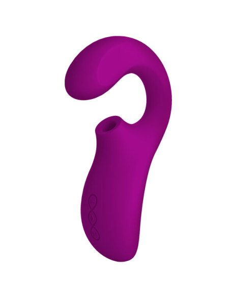 LELO - ENIGMA DOBLE ESTIMULACIÓN SUCCION MASAJEADOR MORADO