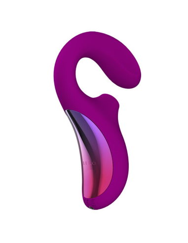 LELO - ENIGMA DOBLE ESTIMULACIÓN SUCCION MASAJEADOR MORADO
