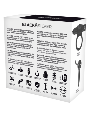 BLACKandSILVER - CAMERON CONTROL REMOTO COCKRING WATCHME