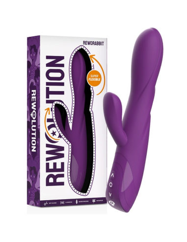 REWOLUTION - REWORABBIT VIBRADOR FLEXIBLE CON RABBIT
