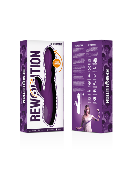 REWOLUTION - REWORABBIT VIBRADOR FLEXIBLE CON RABBIT