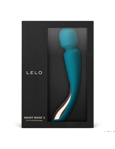 LELO - MASAJEADOR SMART MEDIUM WAND 2 VERDE AGUA