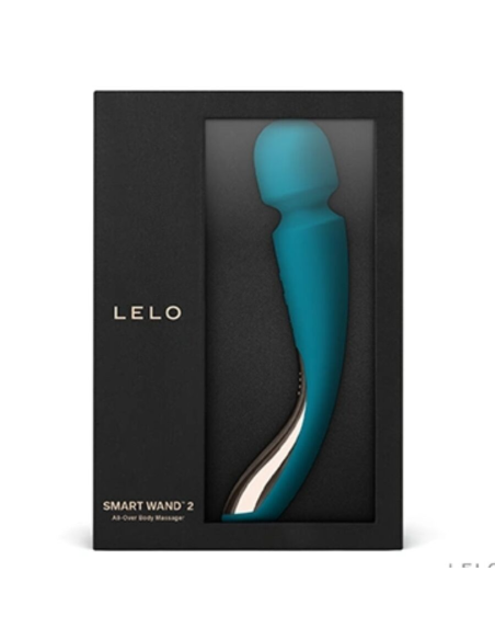 LELO - MASAJEADOR SMART MEDIUM WAND 2 VERDE AGUA