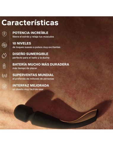 LELO - MASAJEADOR SMART MEDIUM WAND 2 VERDE AGUA