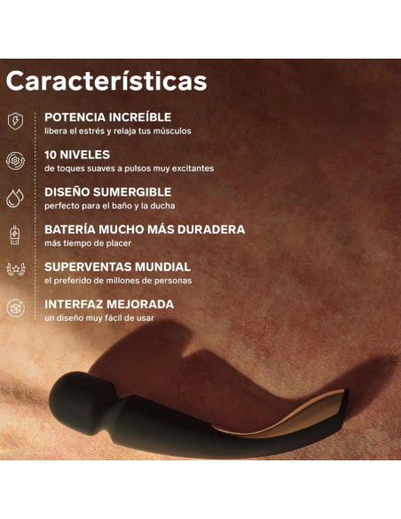 LELO - MASAJEADOR SMART MEDIUM WAND 2 VERDE AGUA